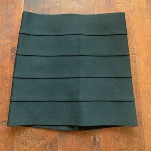 Pleasure Doing Business Size M Black Bandage Skirt